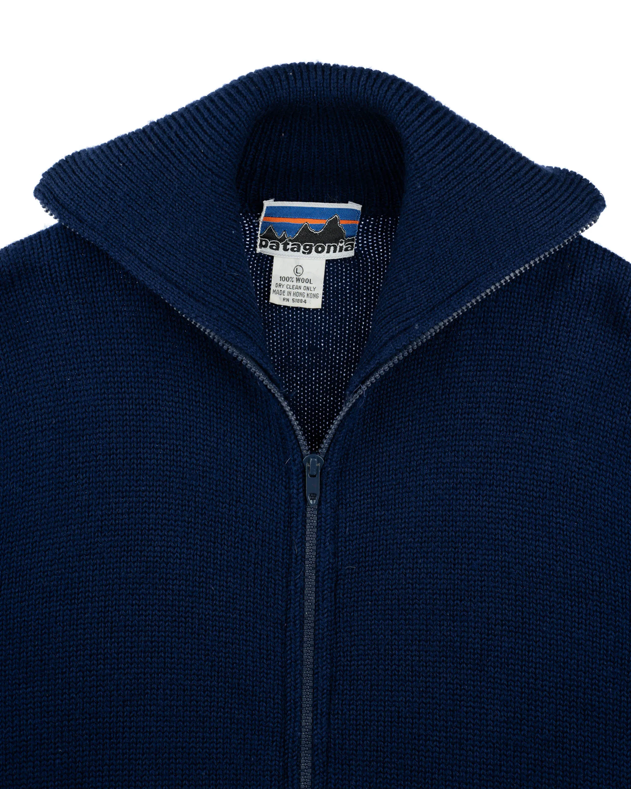 70's Patagonia Zip Sweater - Large