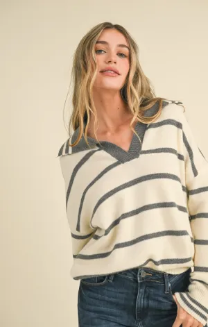 Andie Collared Sweater