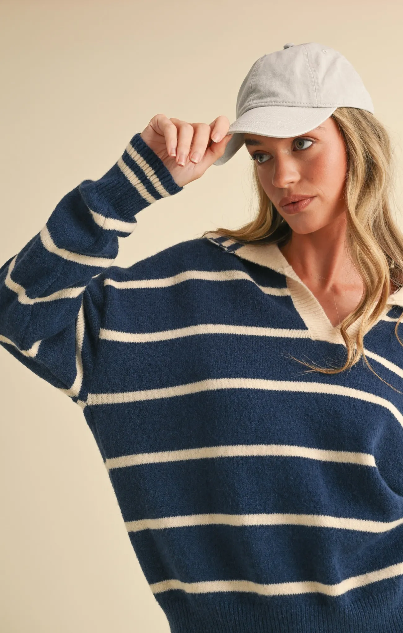 Andie Collared Sweater