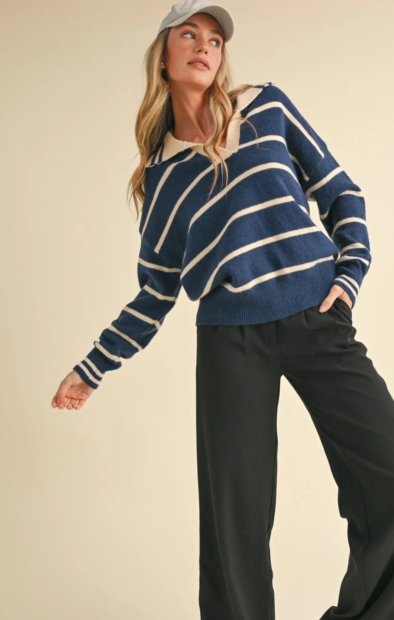 Andie Collared Sweater