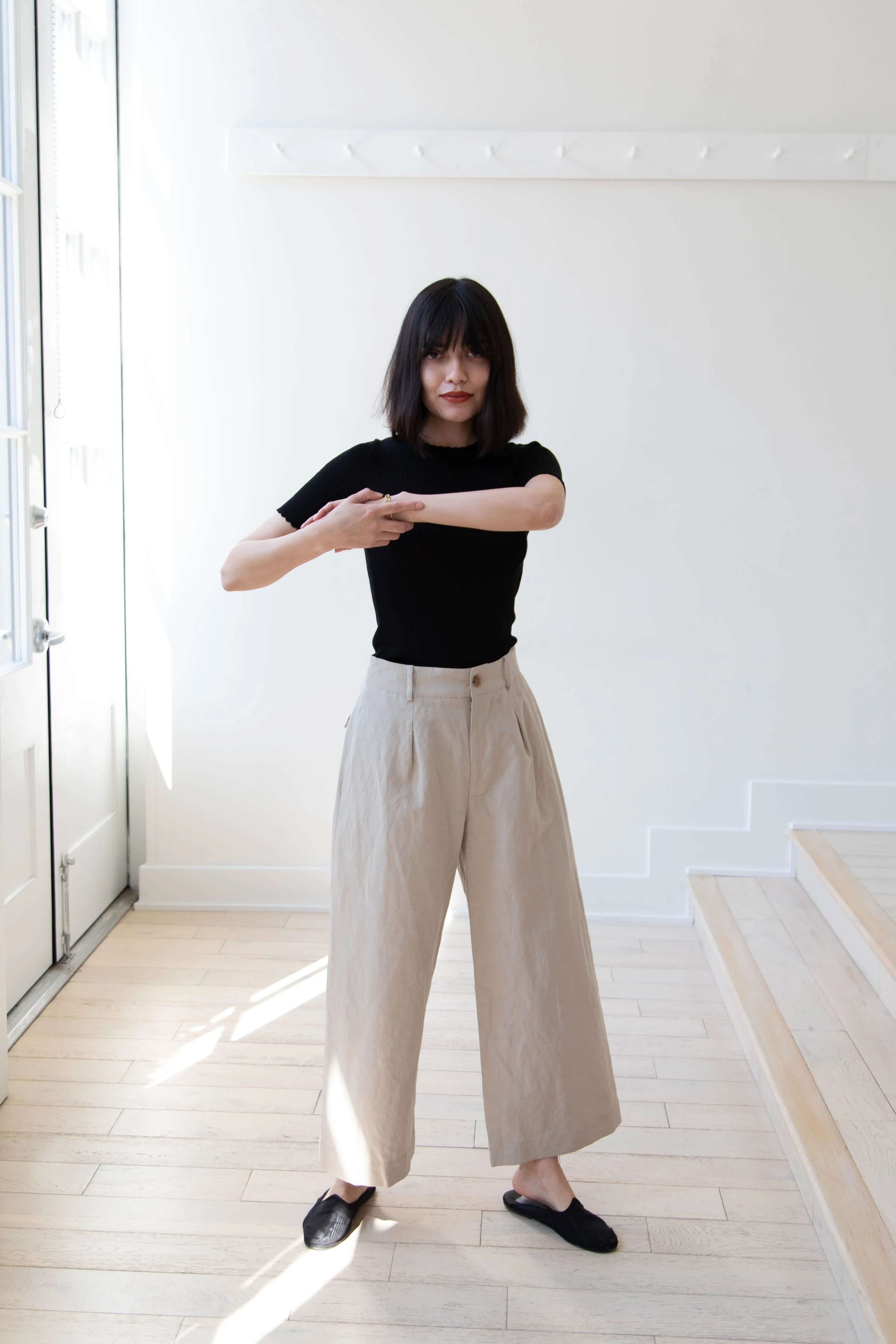 Asciari | Lucy Pant in Sand