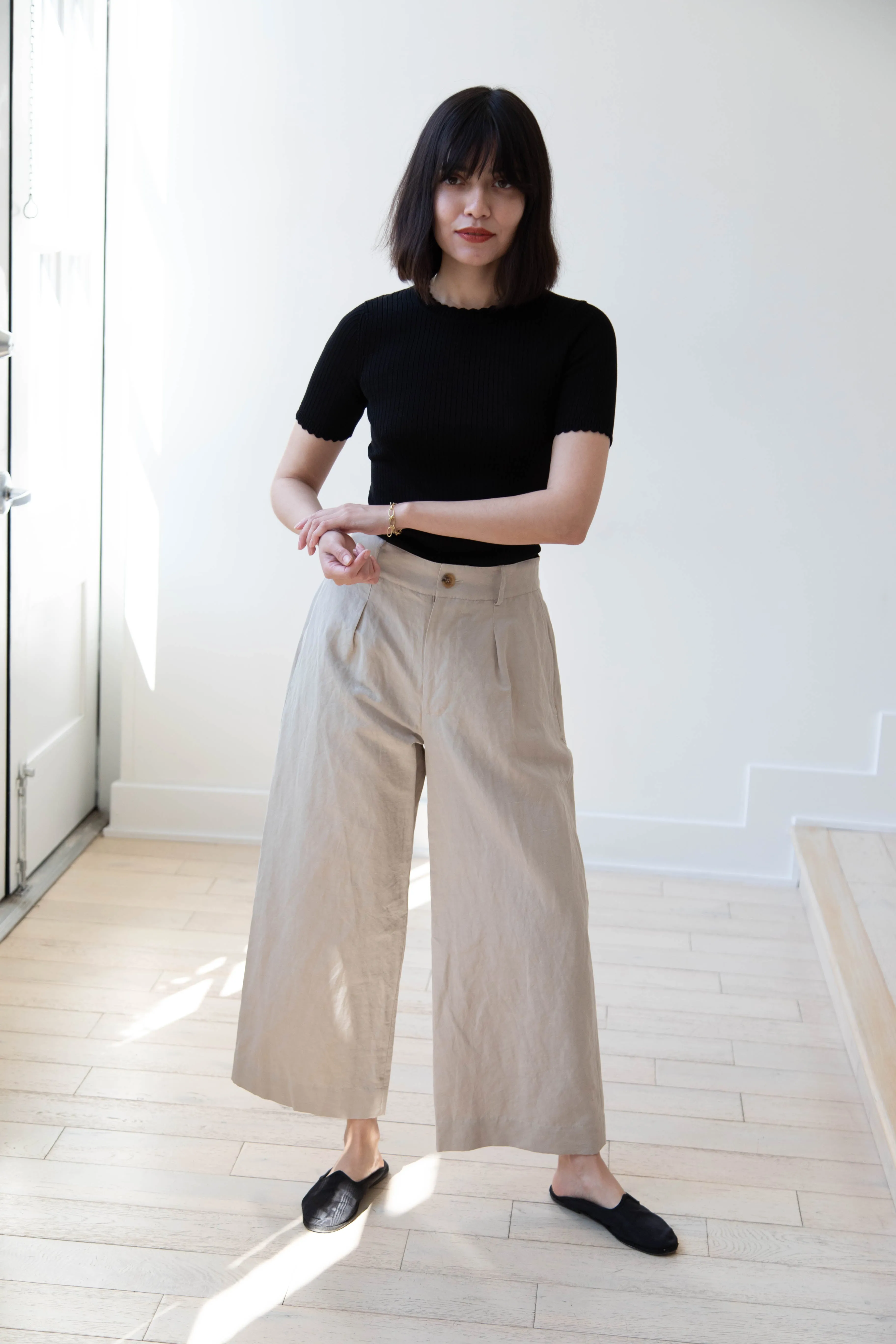 Asciari | Lucy Pant in Sand