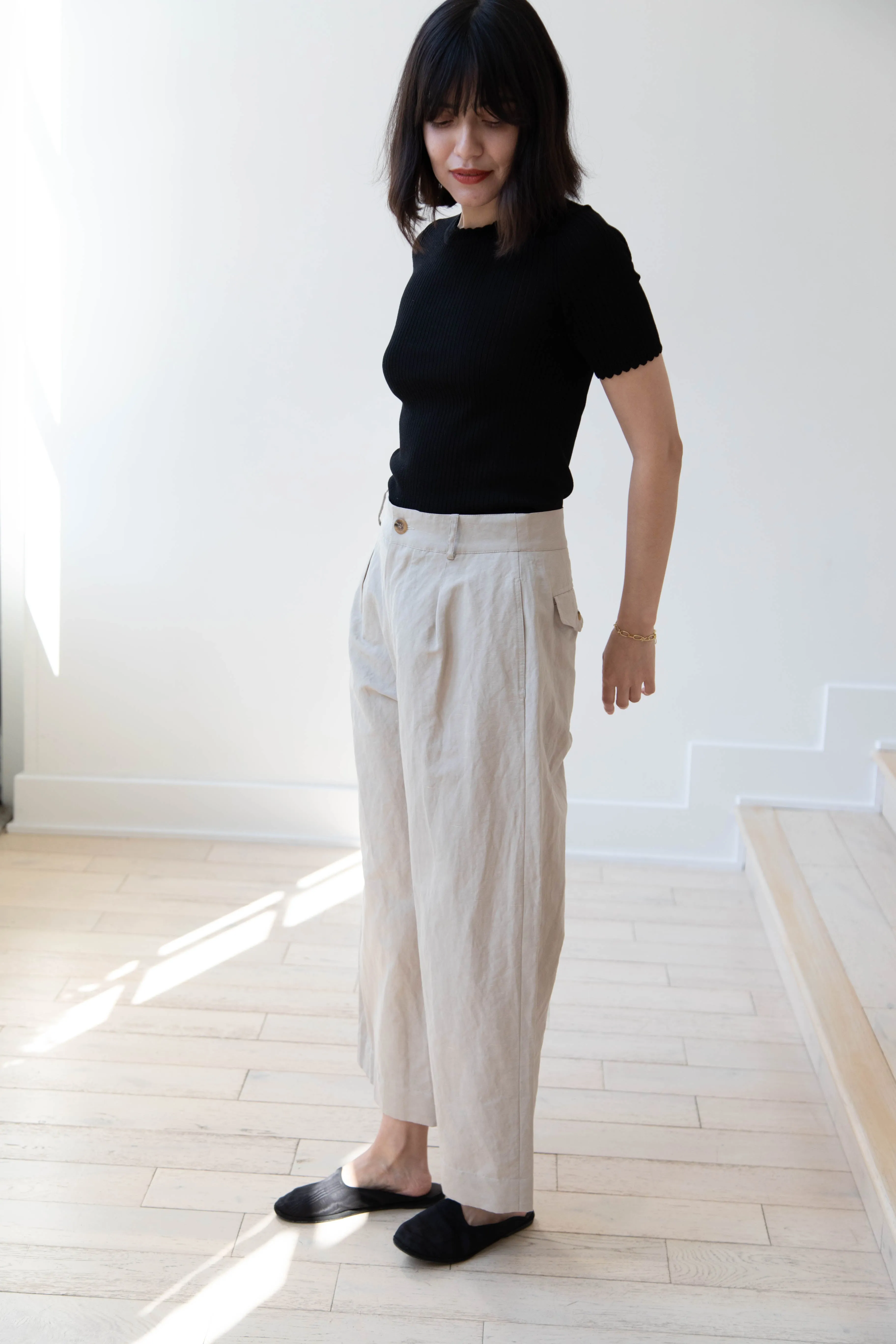 Asciari | Lucy Pant in Sand