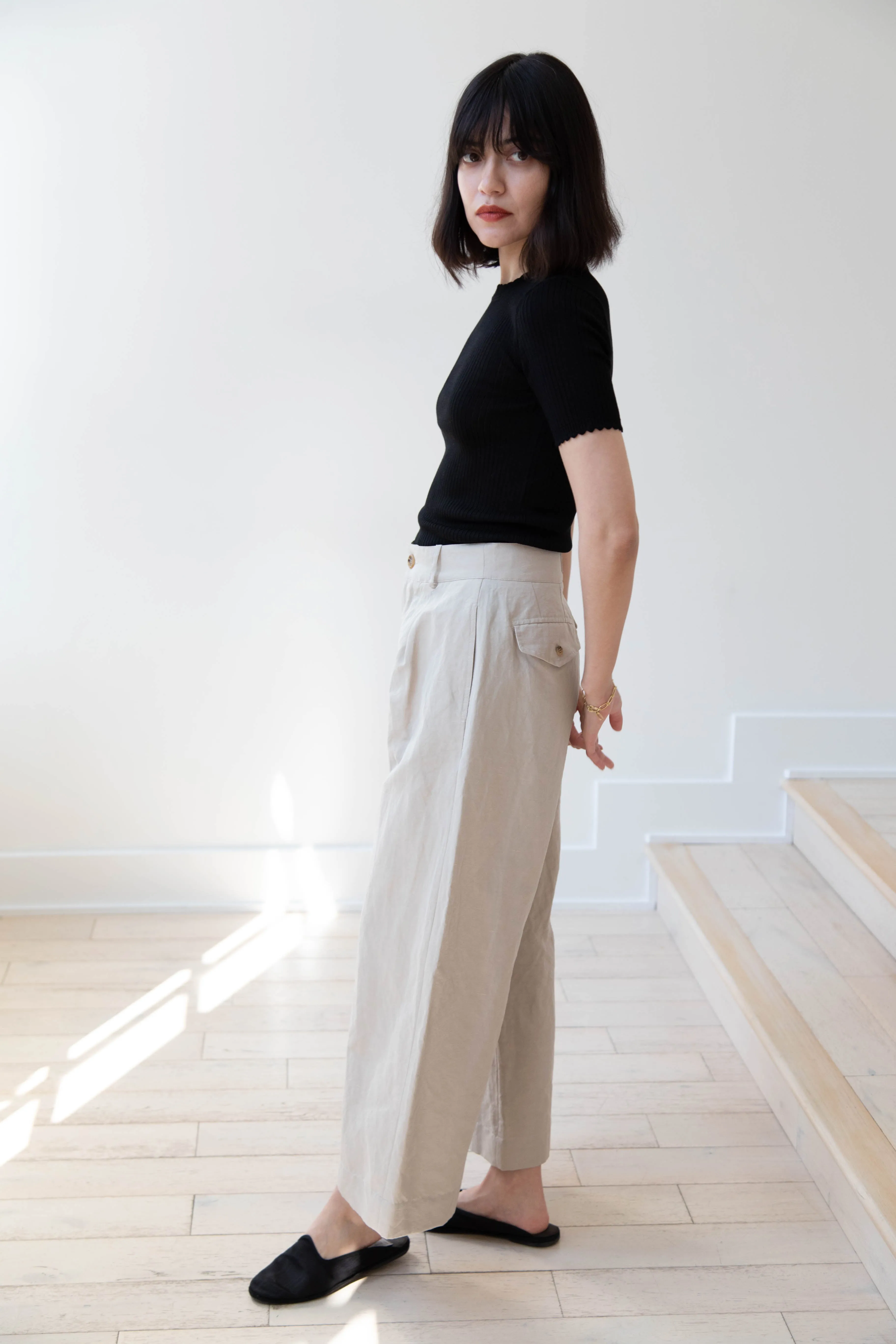Asciari | Lucy Pant in Sand