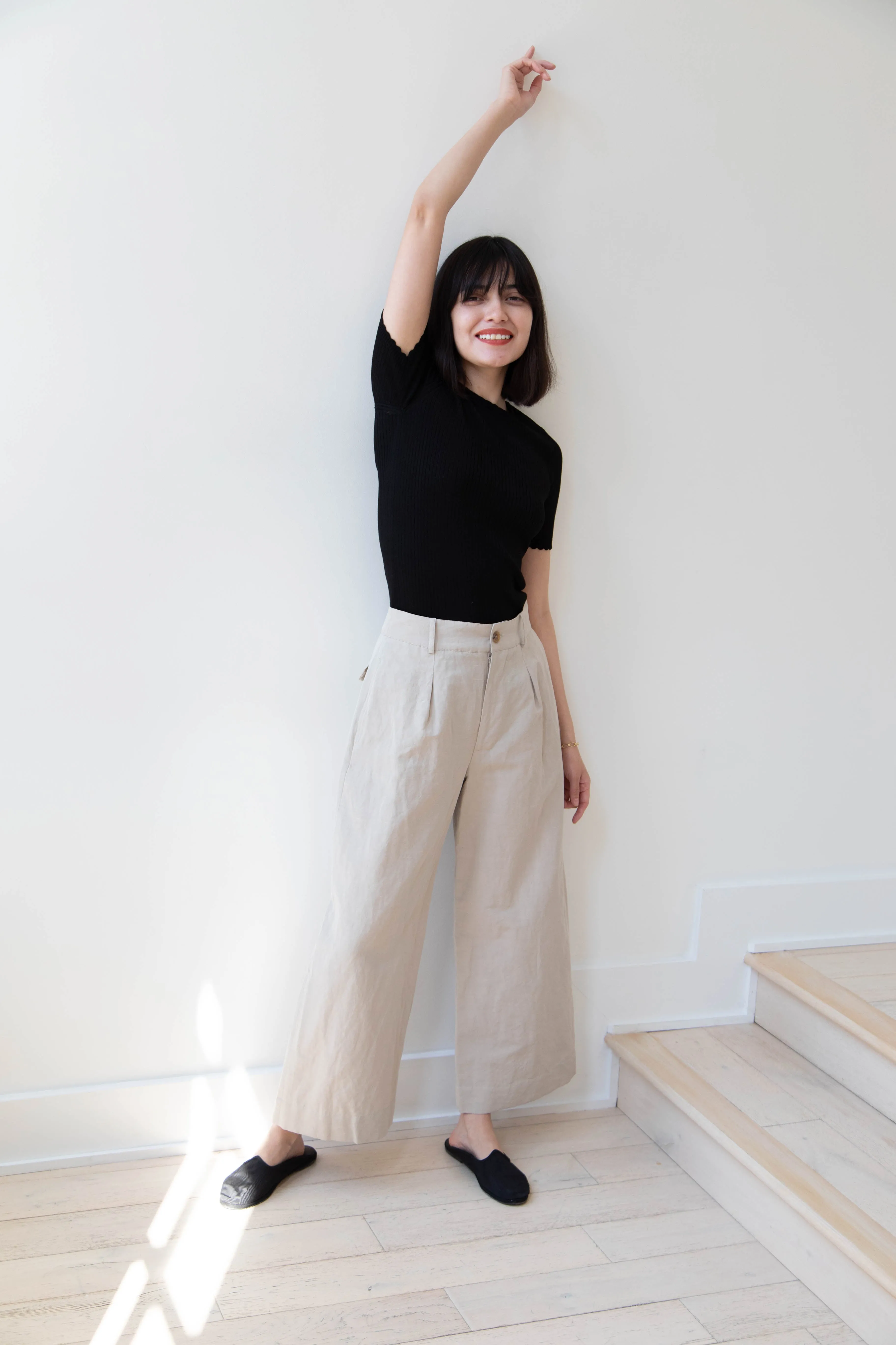 Asciari | Lucy Pant in Sand