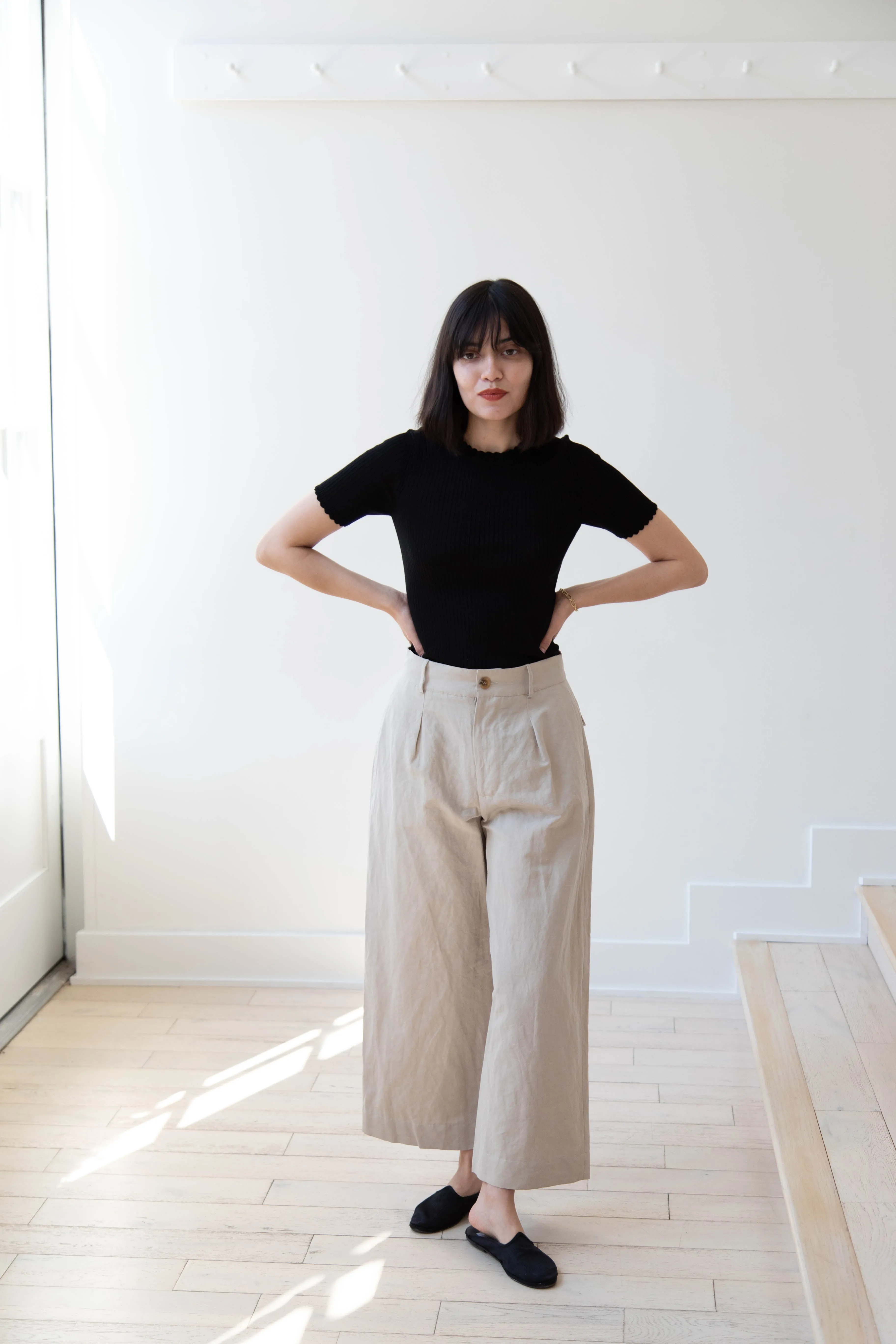 Asciari | Lucy Pant in Sand
