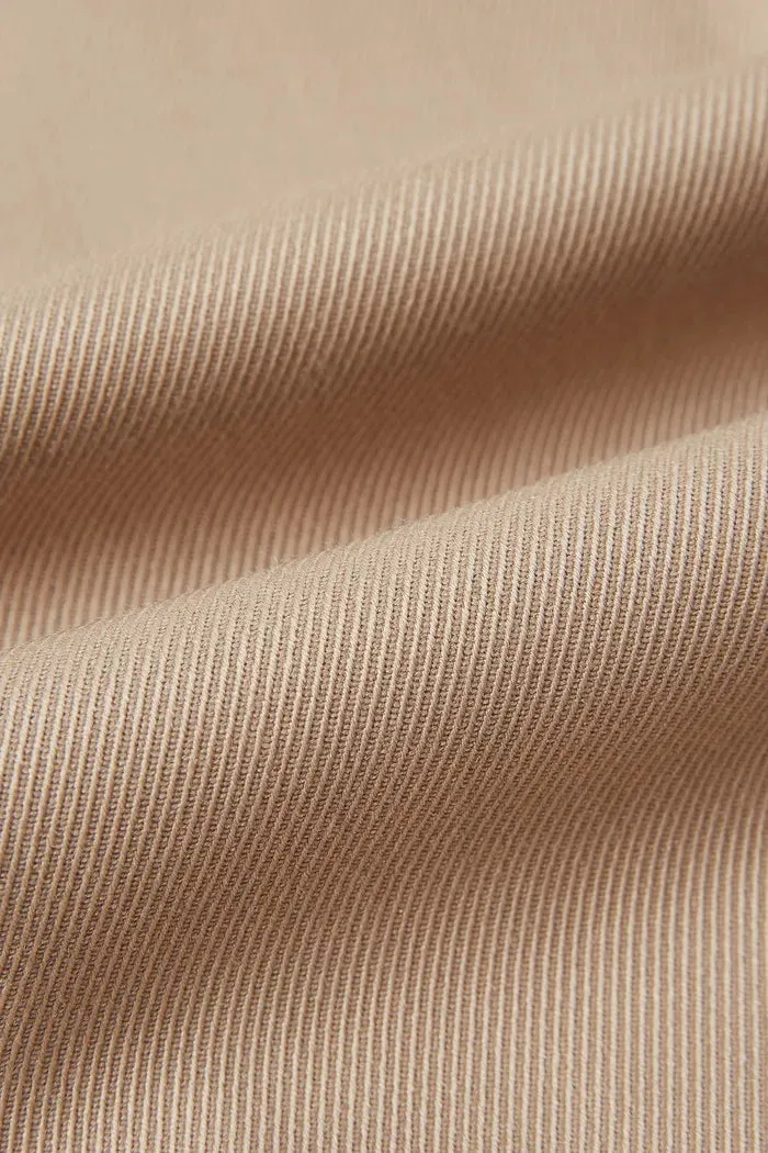 Awe Silver Moon Trousers in Worsted Wool Blend Twill