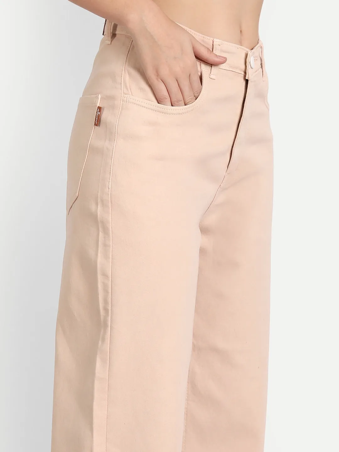 Beige Bliss Relaxed Fit Jeans