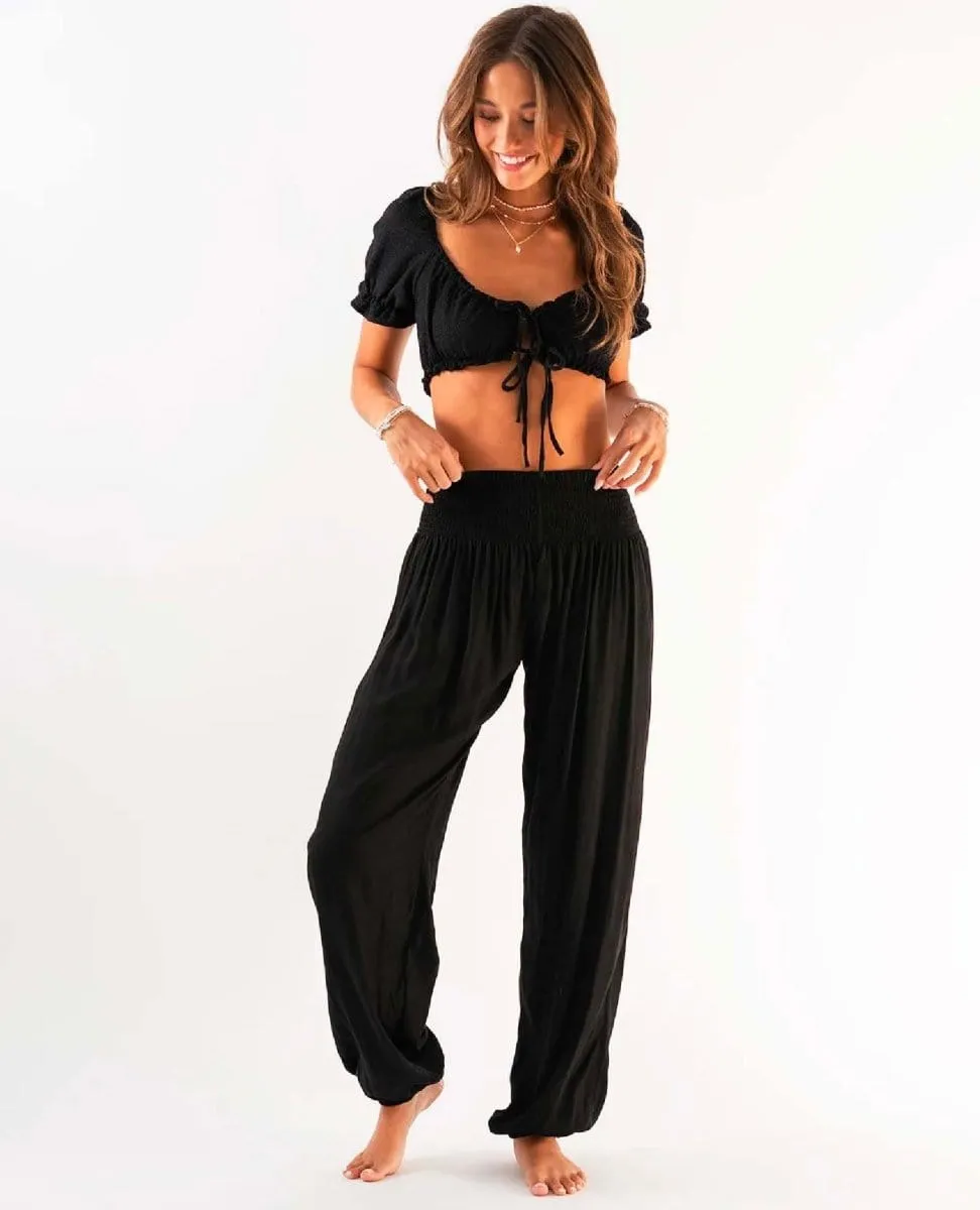 Black Harem Pants