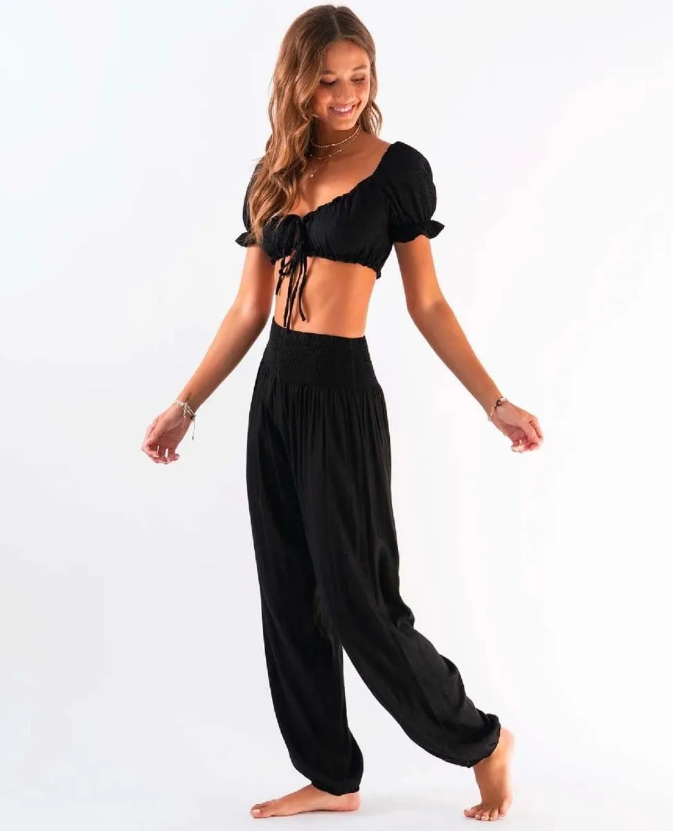 Black Harem Pants