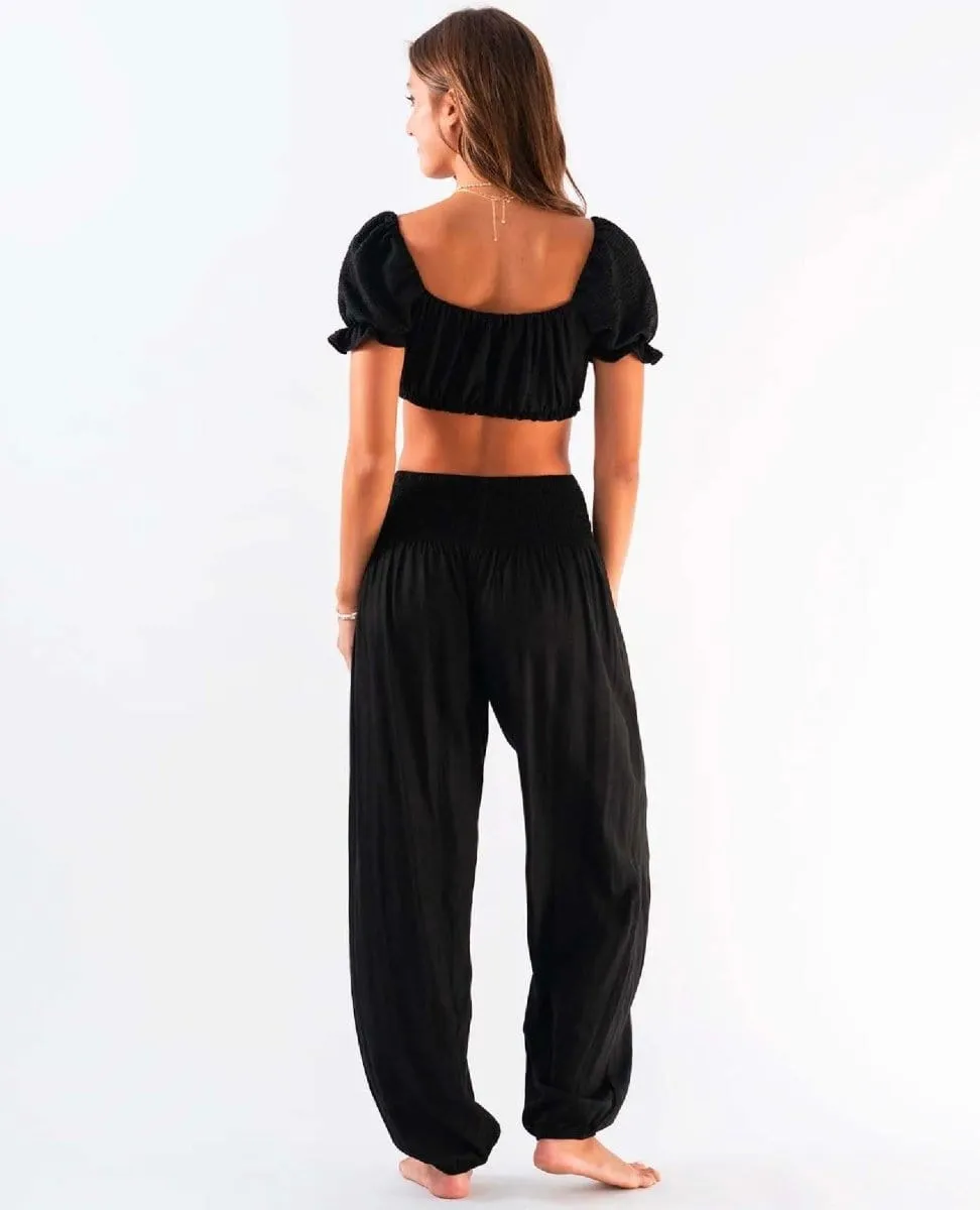 Black Harem Pants