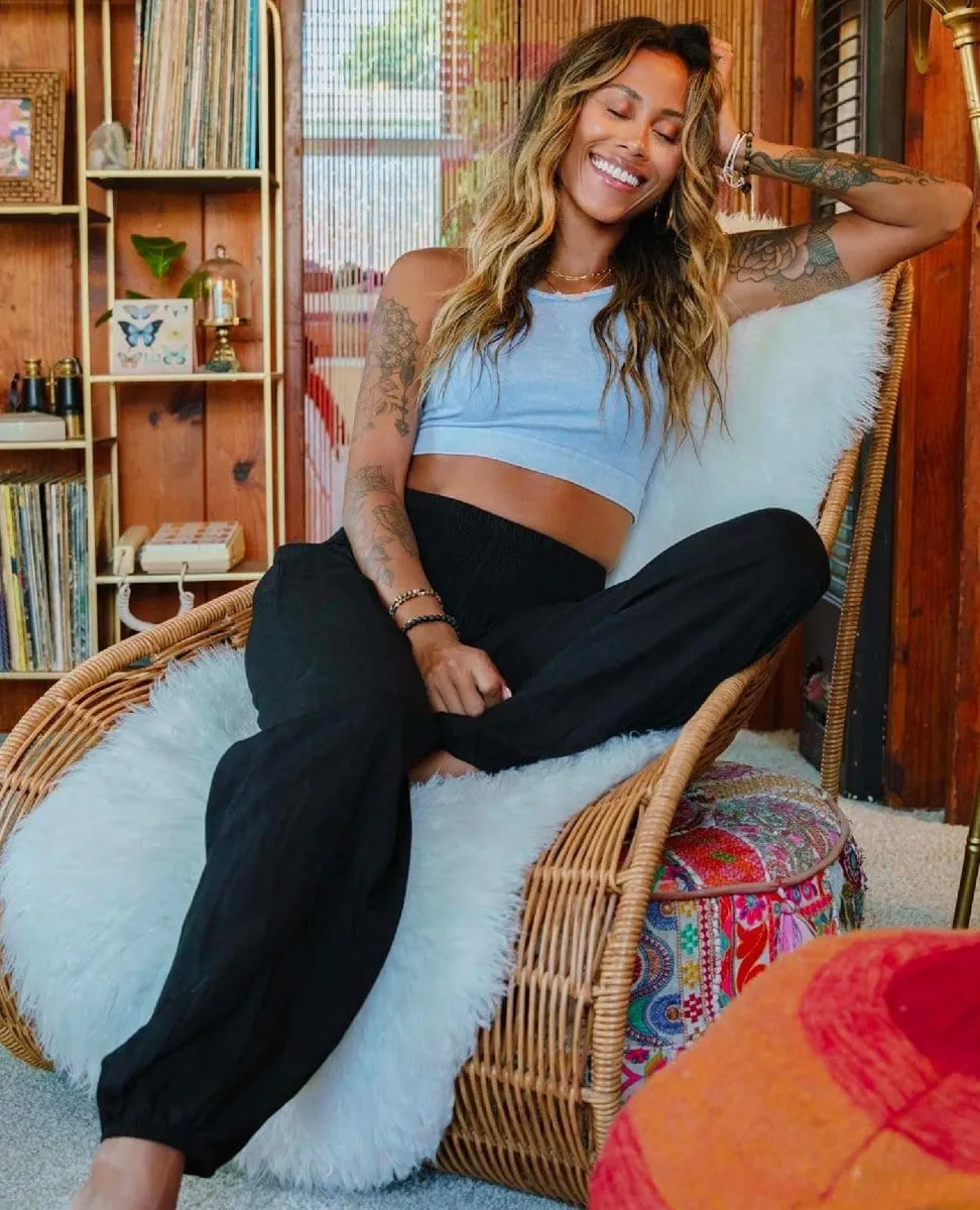 Black Harem Pants