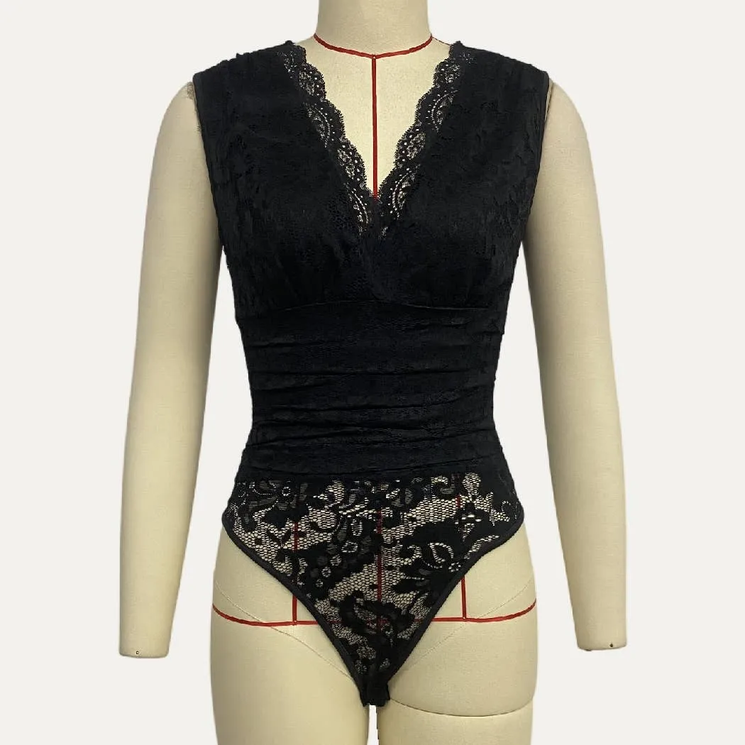 Catch Up Sleeveless Bodysuit