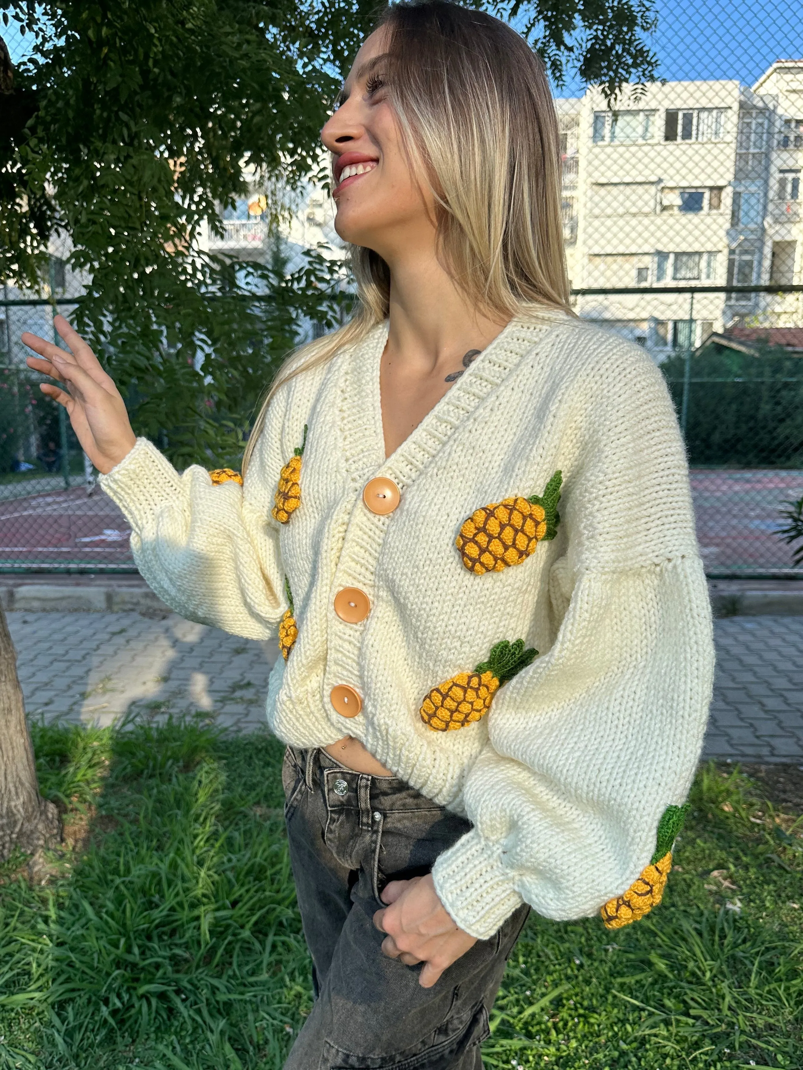 Coco - Soft Knit Handmade Cardigan