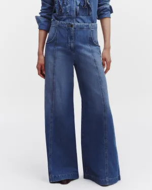 Dancing In The Dark Jean in Linen Cotton Denim