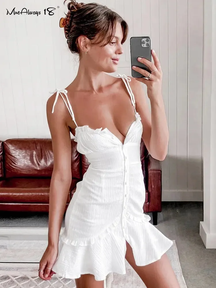 Donna Cotton Sexy Bodycon Dress