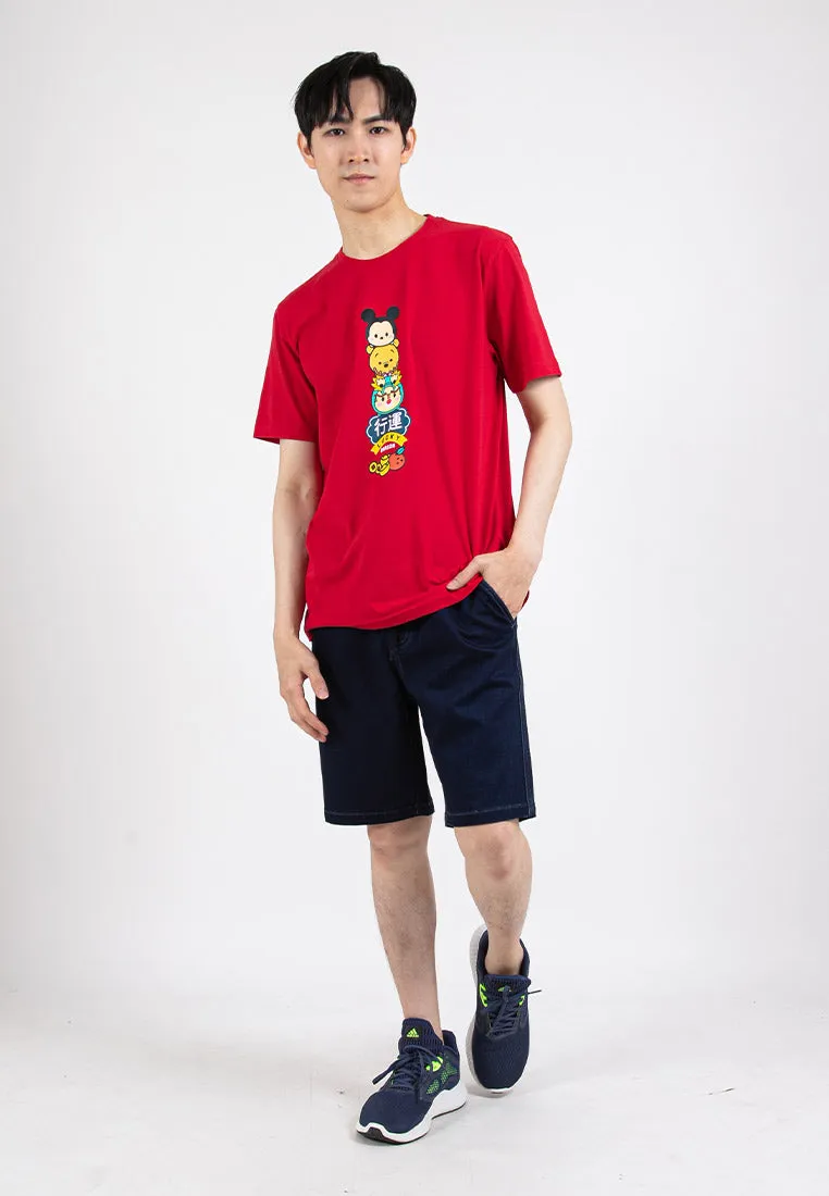 Forest Elastic Waist Stretchable Jeans Bermuda Shorts Denim Short Pants Men | Seluar Pendek Lelaki - 665087