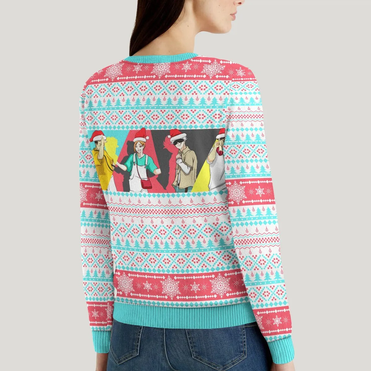 Giftngon - Jujutsu Paradise Unisex Wool Sweater For Kids