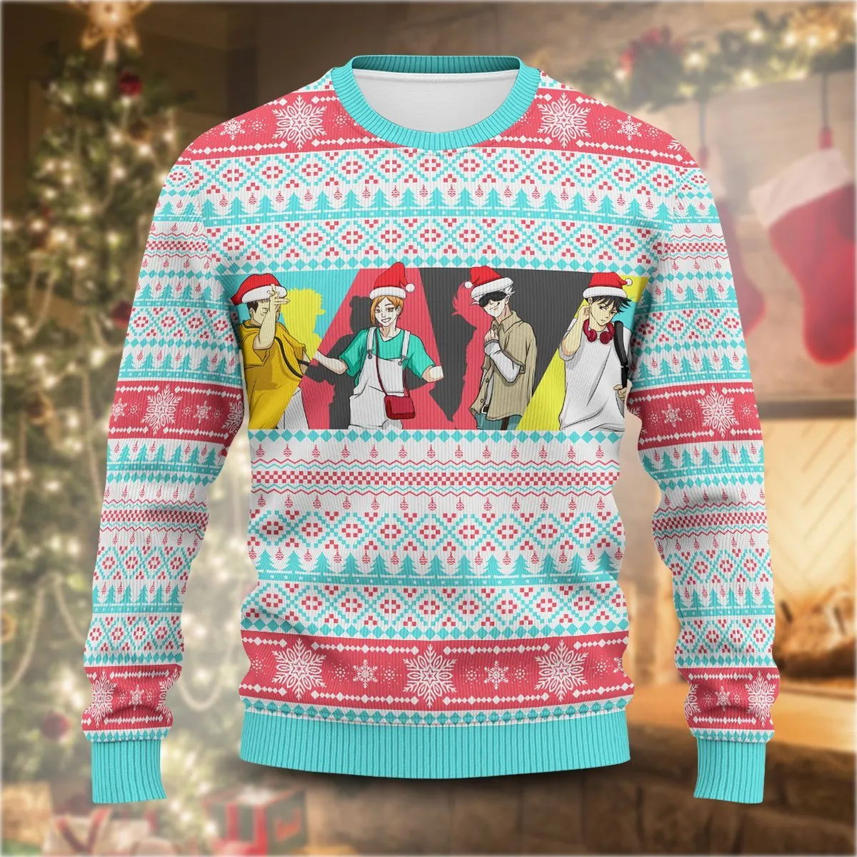 Giftngon - Jujutsu Paradise Unisex Wool Sweater For Kids