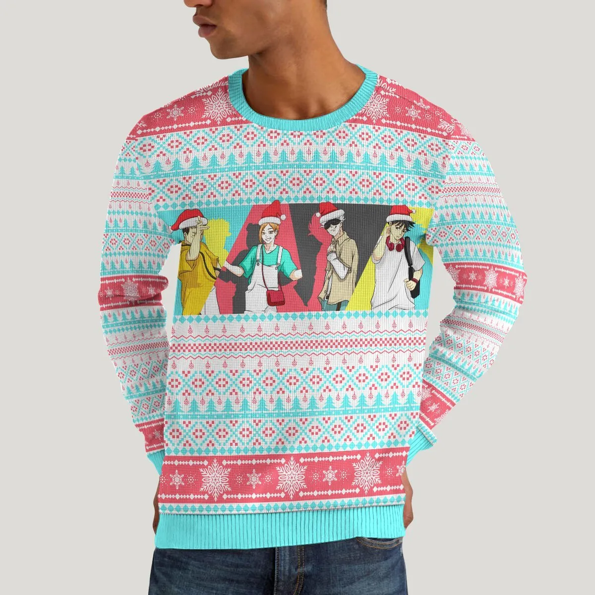 Giftngon - Jujutsu Paradise Unisex Wool Sweater For Kids