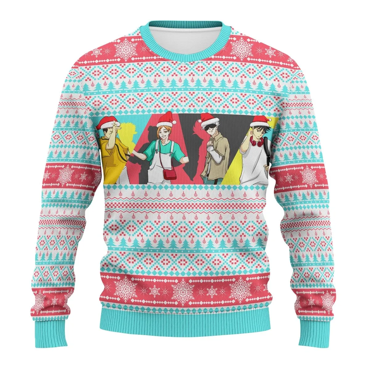 Giftngon - Jujutsu Paradise Unisex Wool Sweater For Kids