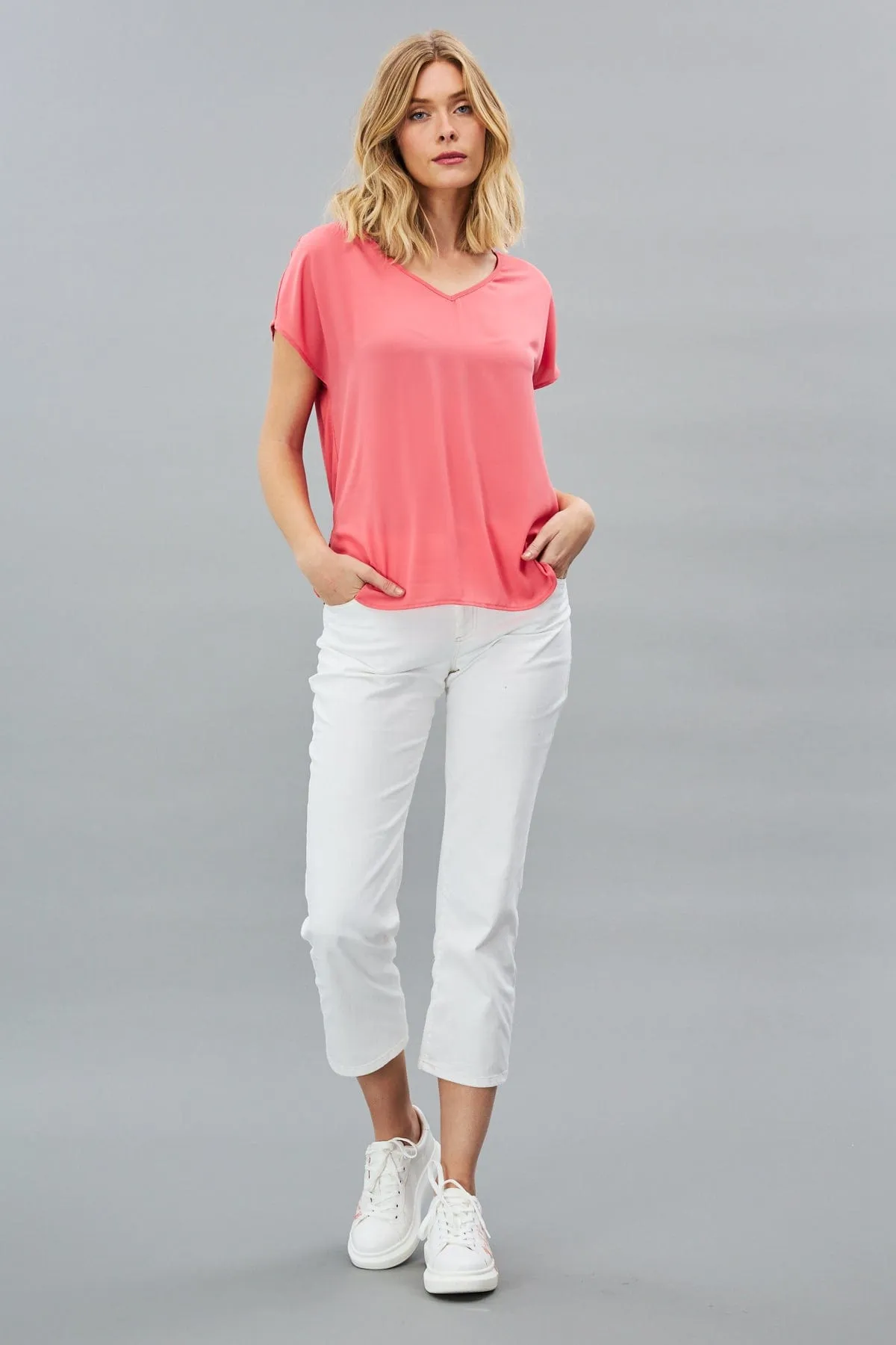 Hybrid Drop Shoulder Tee