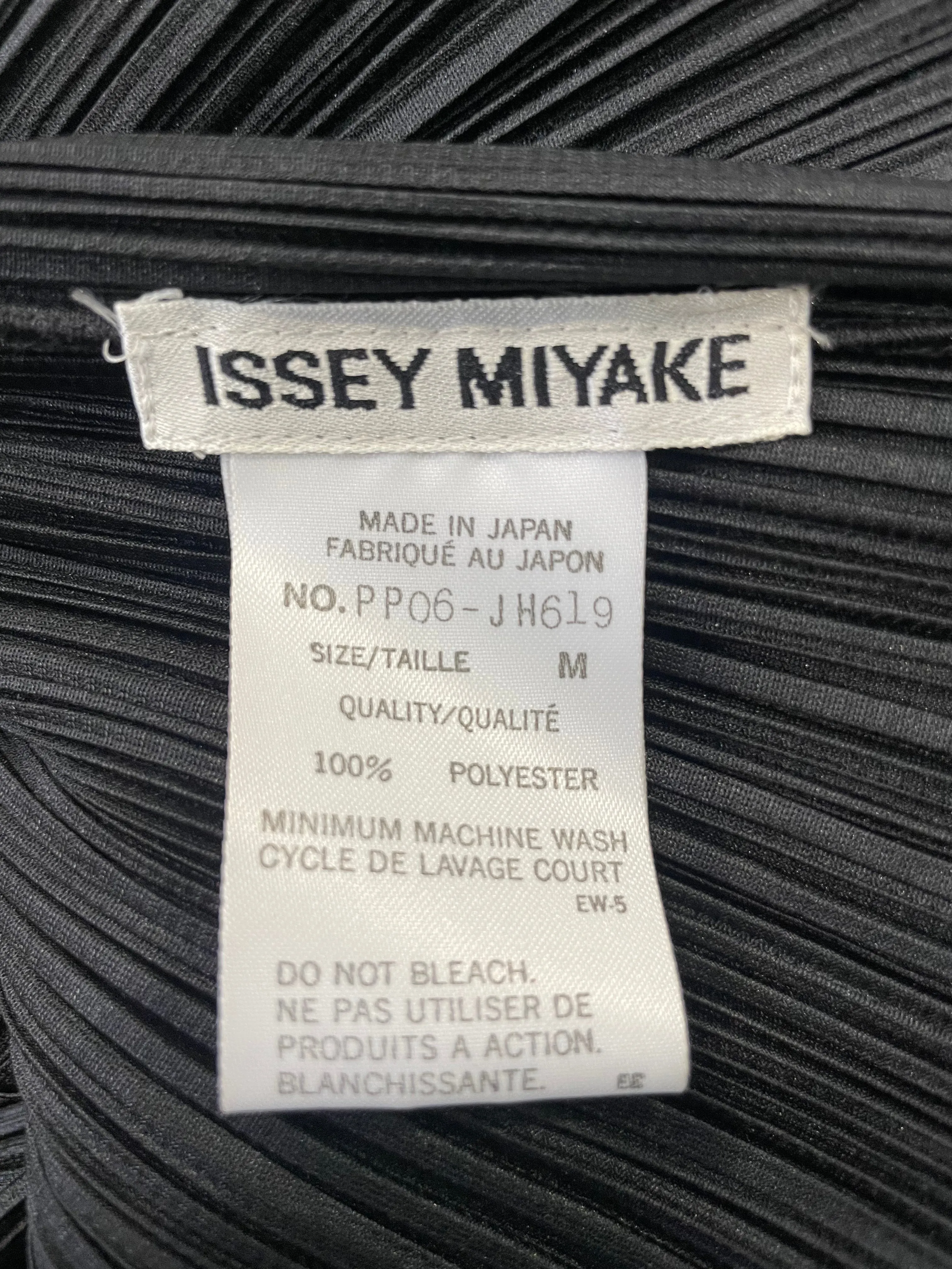 Issey Miyake Y2K Black Minimalist Semi-Sheer Tank Dress