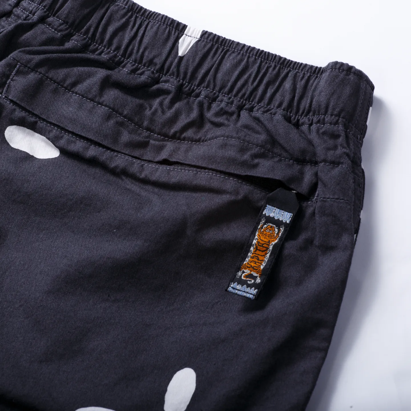 Kapital Humongo Cross Easy Shorts Black