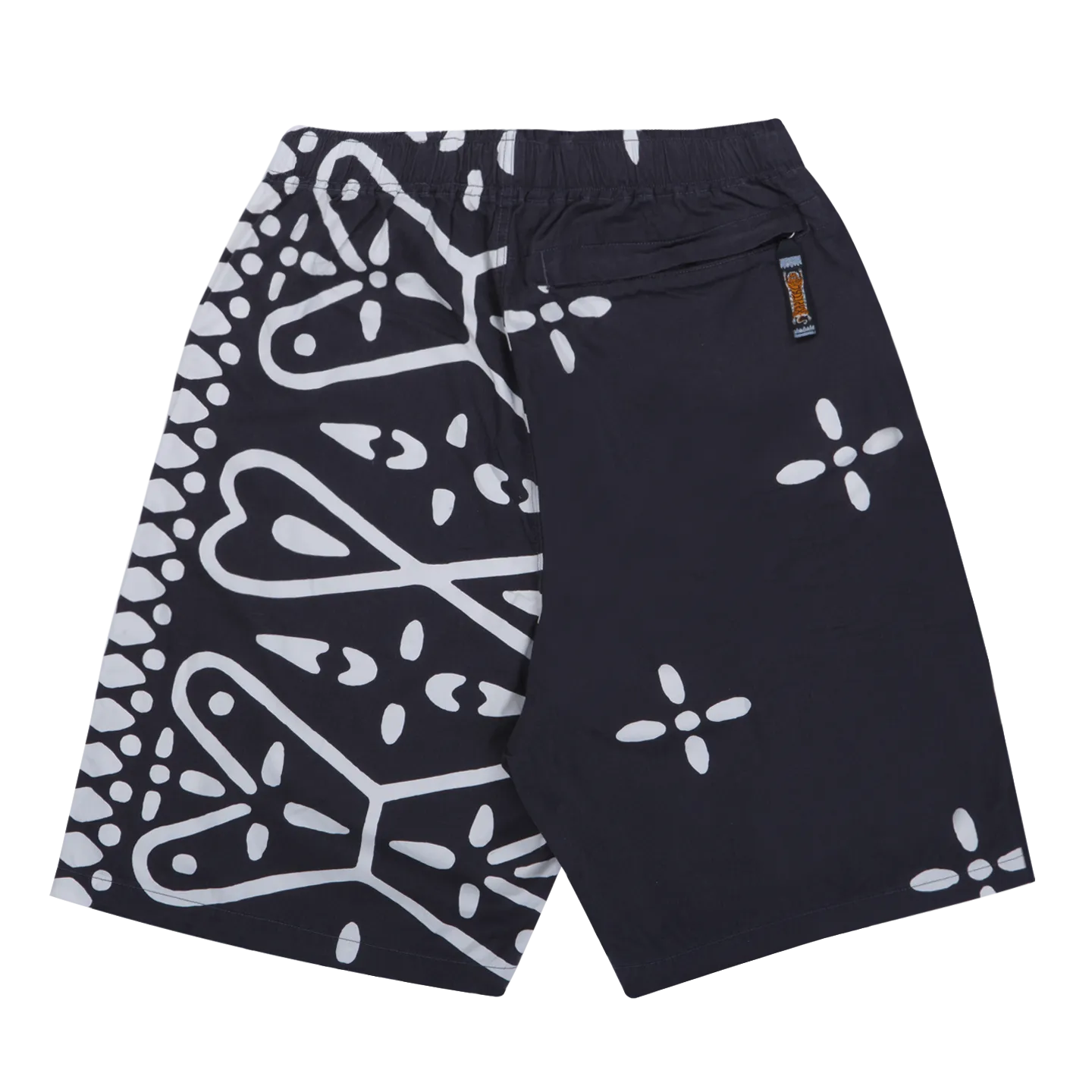 Kapital Humongo Cross Easy Shorts Black