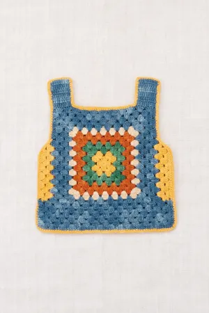 Lake House Vest in Blueslate