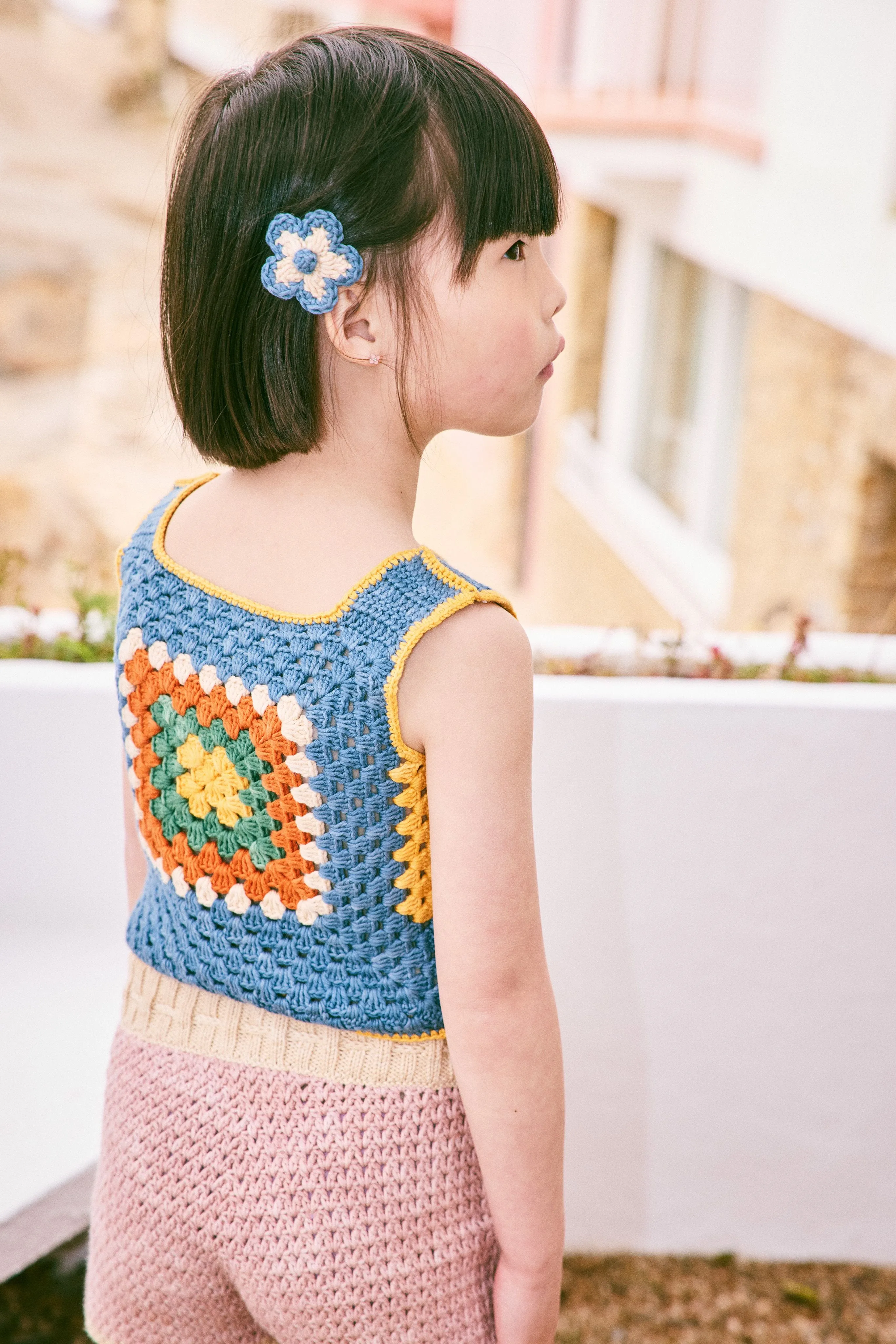 Lake House Vest in Blueslate