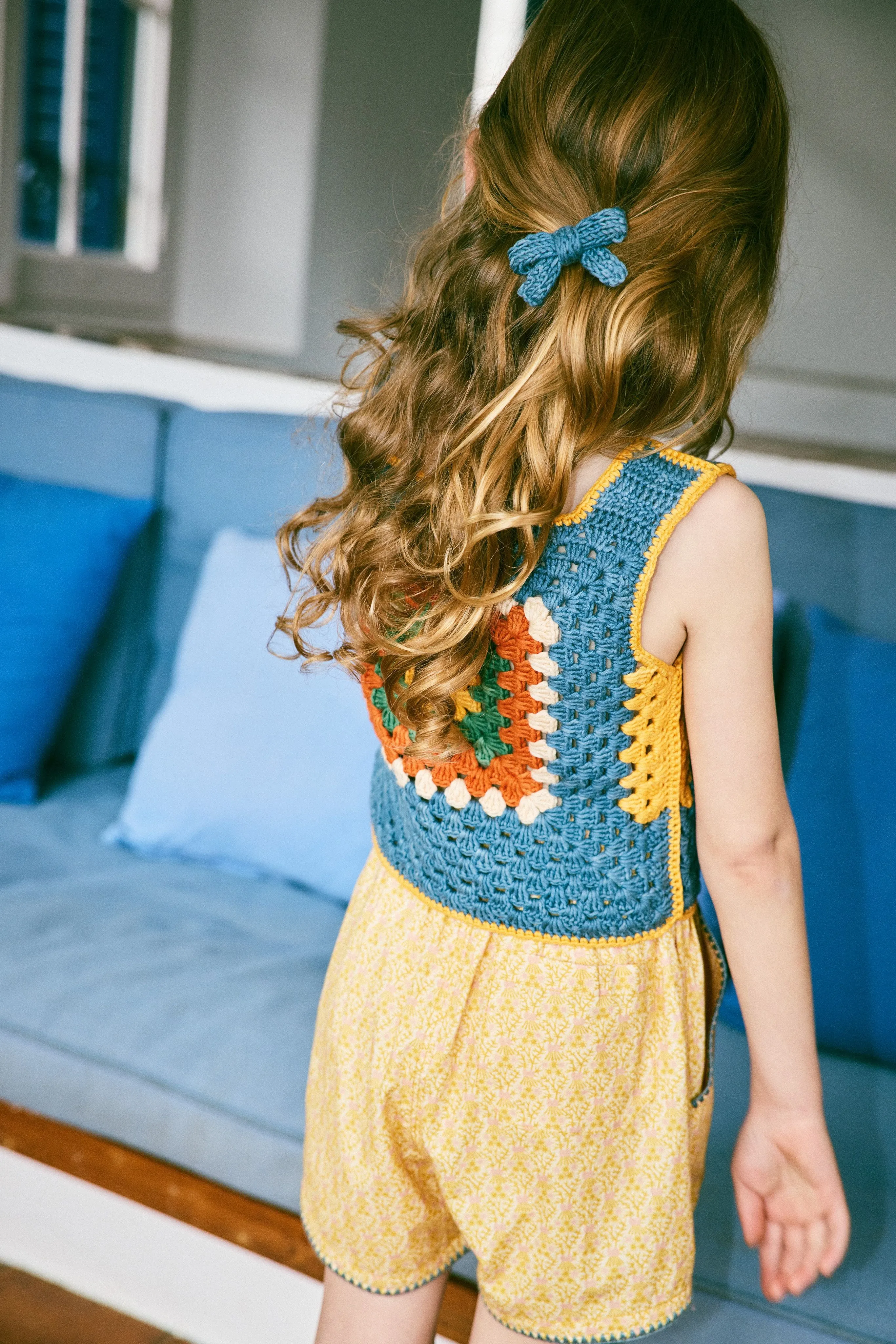 Lake House Vest in Blueslate