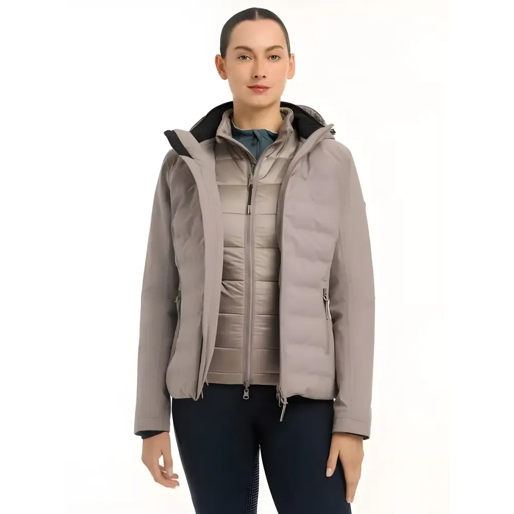Lemieux Brooke Waterproof Hybrid Jacket Ash