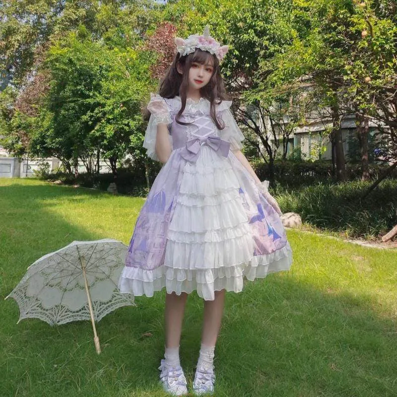 Lolita Pleated Slip Dress