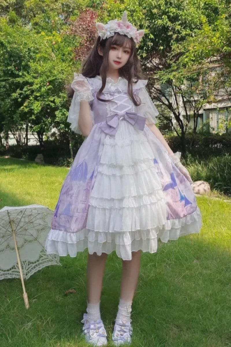 Lolita Pleated Slip Dress