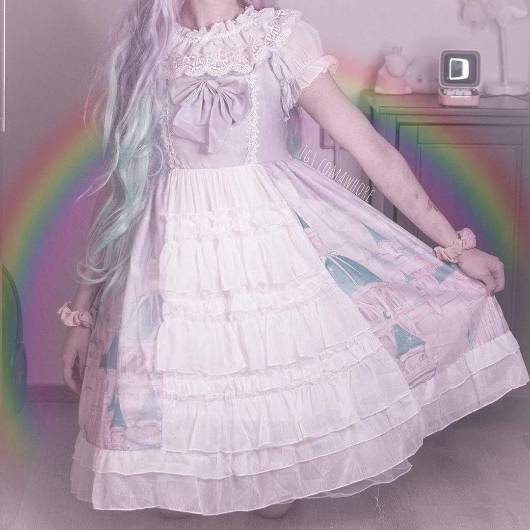 Lolita Pleated Slip Dress