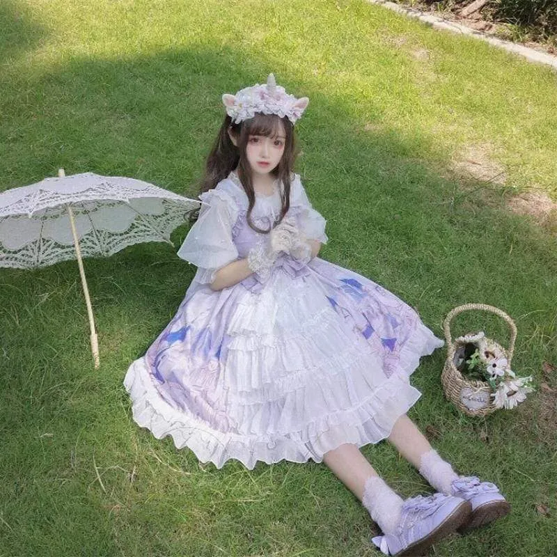 Lolita Pleated Slip Dress