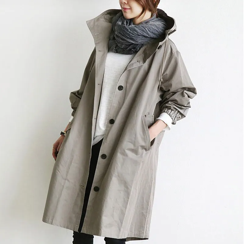Mandy | Elegant, water-repellent trench coat