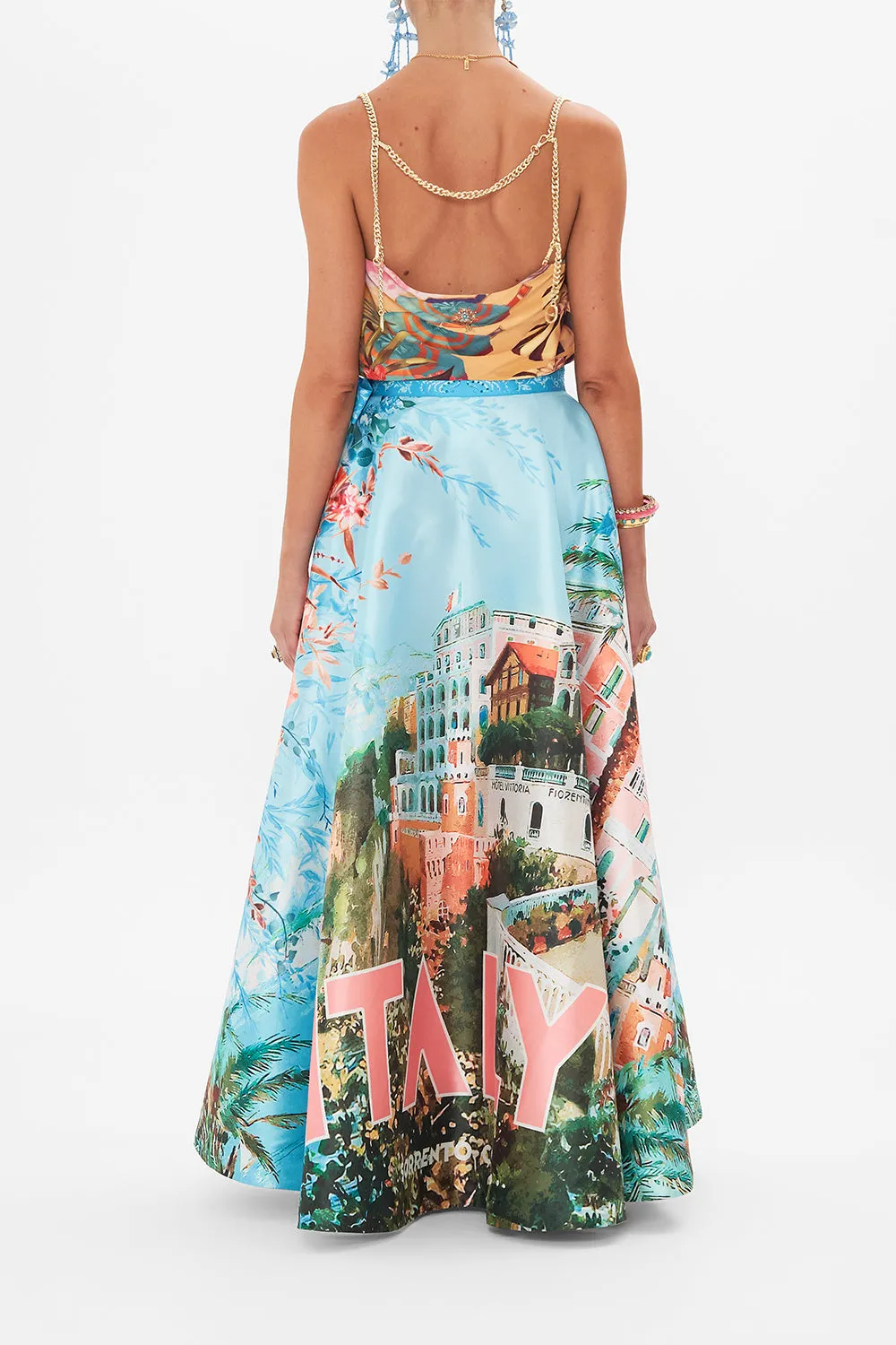 MAXI WRAP SKIRT FROM SORRENTO WITH LOVE