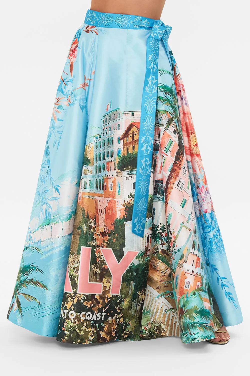 MAXI WRAP SKIRT FROM SORRENTO WITH LOVE