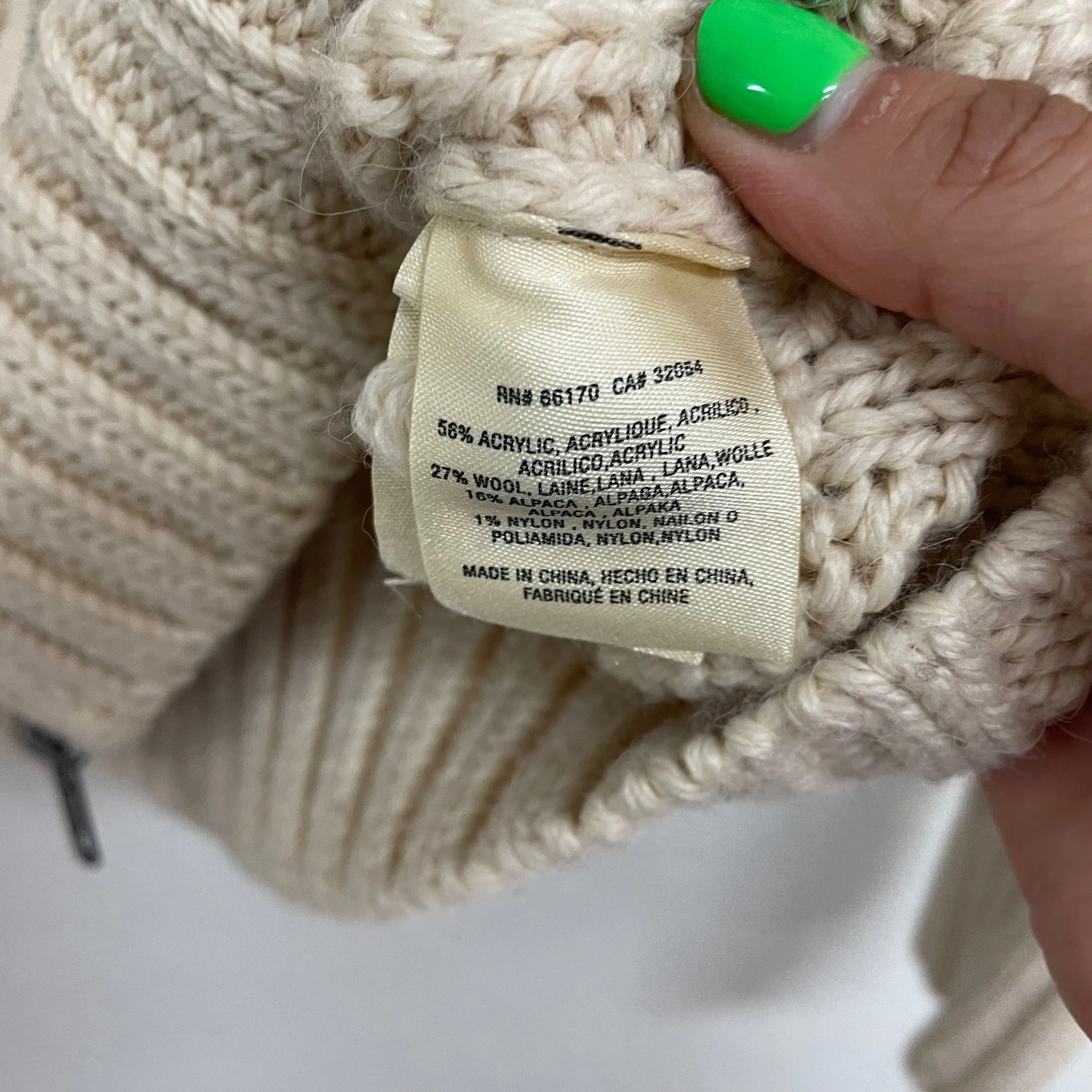 Moto Knit Sweater Jacket