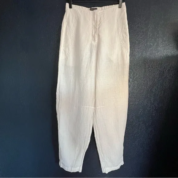 OSKA Linen Vaja Pants in White
