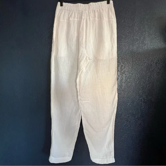 OSKA Linen Vaja Pants in White
