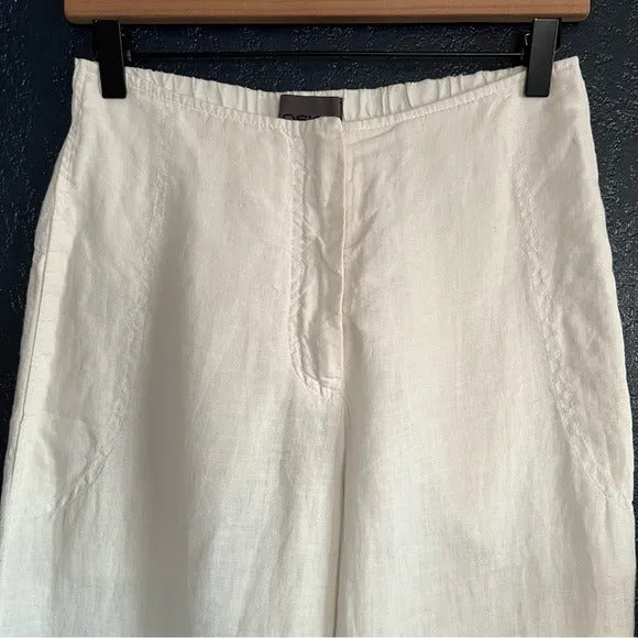 OSKA Linen Vaja Pants in White