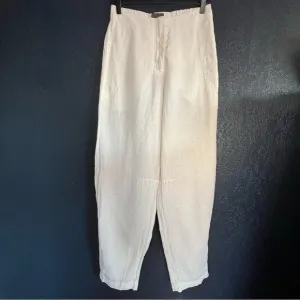 OSKA Linen Vaja Pants in White