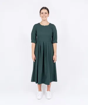 Pleated Dress (Linen/Cotton)