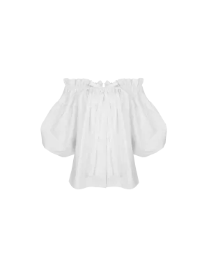 RELAXE BLOUSE WHITE