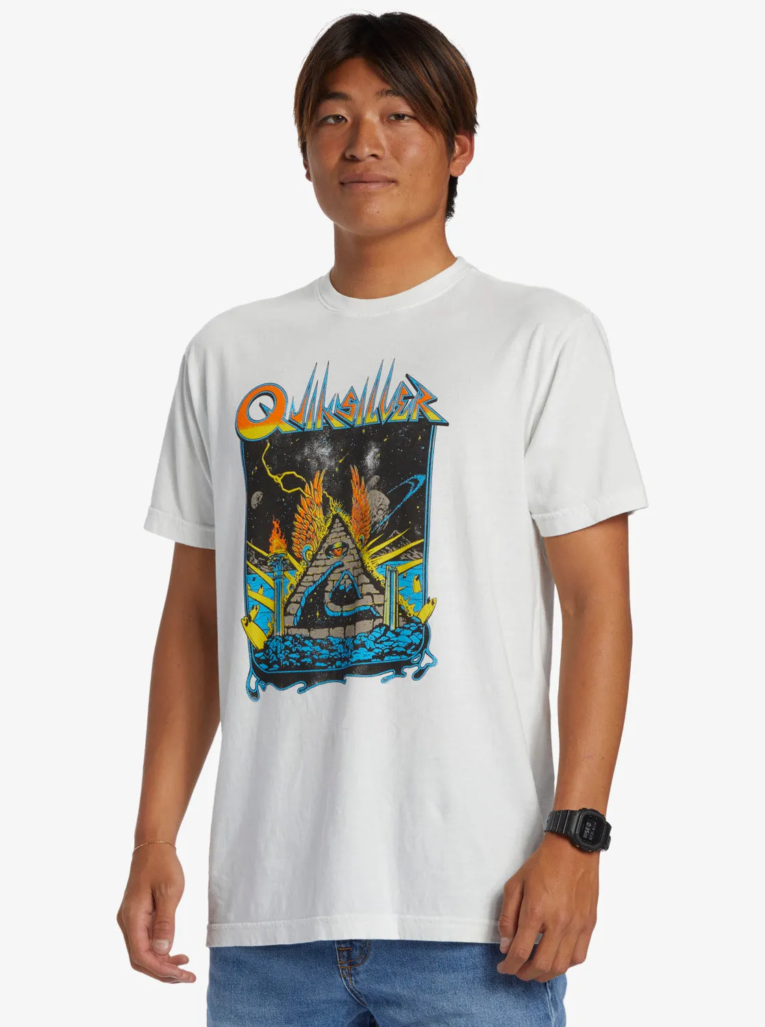 Rockin T-Shirt - Antique White