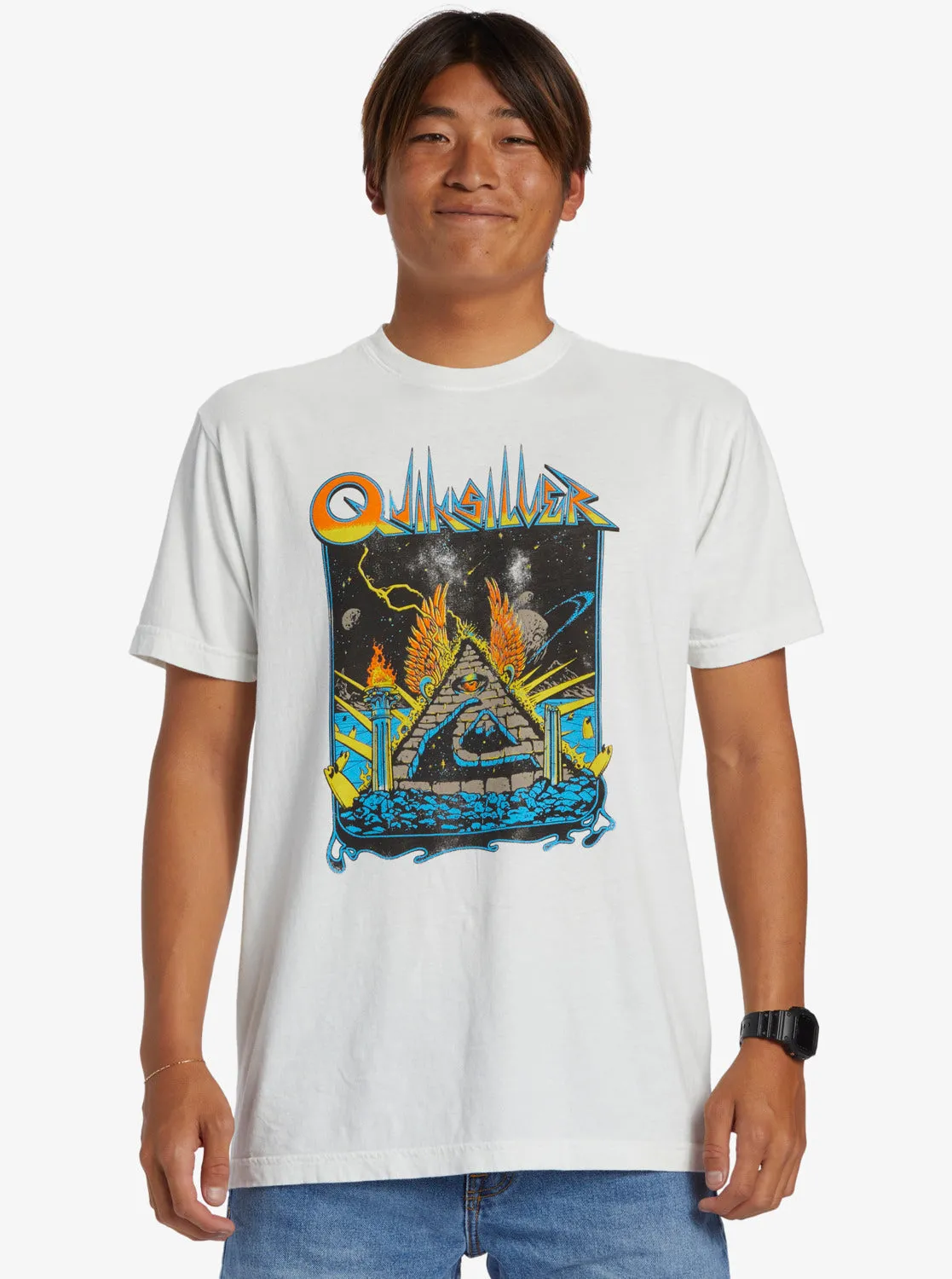 Rockin T-Shirt - Antique White