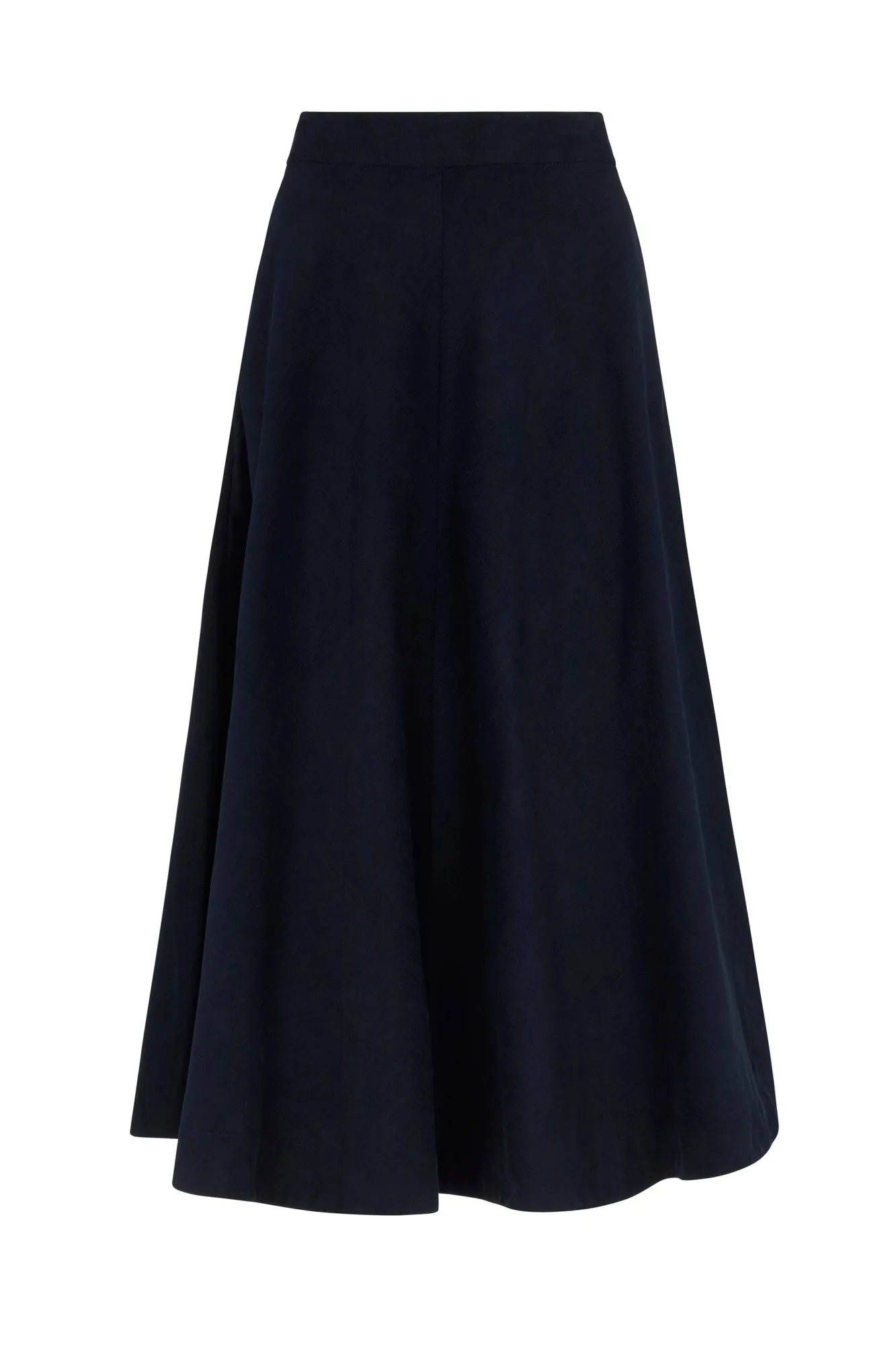 Sandra Needlecord Petrol Blue Skirt
